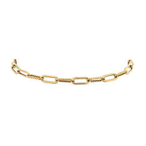 Roberto Coin Chain Link Bracelet 18K Yellow Gold